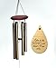 Memorial Wind Chime CUSTOM In Memory Of Loved Ones Teardrop PRIME Shipping for Funeral Loss in Memory of Loved One Copper Wind Chime for Memorial Garden Remembering a Child stillborn