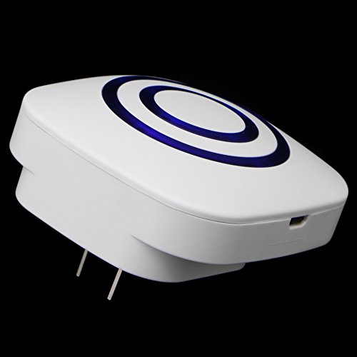 Delight eShop Wireless Infrared Motion Sensor Door Security Bell Alarm Chime US Plug - Thumbnail 5