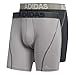 adidas Men’s Sport Performance Climacool Boxer Briefs Underwear (2-Pack), Light Onix/Night Grey Night Grey/Light Onix, Mediumthumb 1