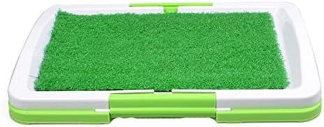 Arelang Pet Indoor Toilet 3 Tier Lawn Type Dog Toilet Small Dog Puppy Potty (Green)