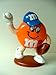 M&ms M&m Candy Dispenser (Loose, No Package) : Orange M&m Baseball