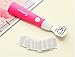 SUPRENT Trilogy Foot File for Dry Scaly Feet, Best Pedicure Tools for Removing Hard, Cracked, Dead Skin Cells, Professional Callus Remover for Both Professional and Home Use (Red)