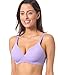 Gratlin Women's Padded Maternity Underwire Nursing Bra with Full Sling Lilac 34C