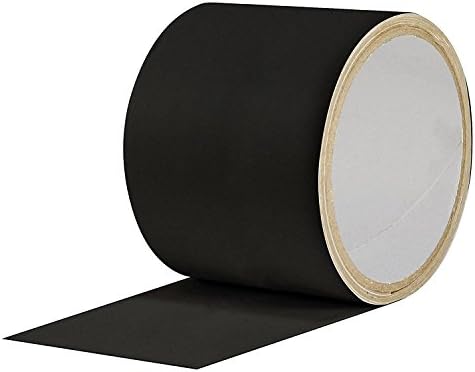 Flex tape,Flex Flexible Butyl All Weather Patch and Shield Repair Tape, 4" x 5' , Black (Pack of 1)