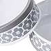 Bone Dry Lattice Collection Pet Bowl & Canister, Single Dish, Small 4.25x2
