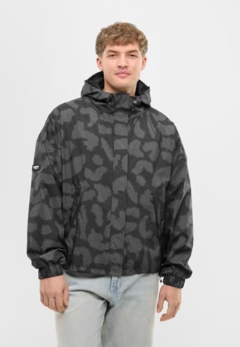 LARKSON Elin Rain Jacket for Men Women – Unisex Waterproof for Cycling Outdoor Festival – 10000 mm Water Column – Rain Jacket with Sealed Seams