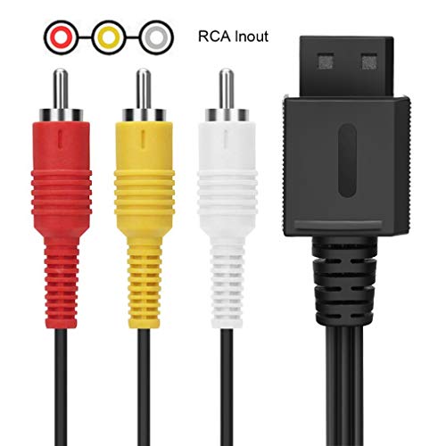 image for FENGWANGLI Wii/Wii U AV Cable - 9.5FT Audio Video Wire Cable Composite