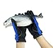 Posa 2 Cut Fingers Fishing Gloves Skidproof Sun Protection Fishing Tackle for Fly Fishing Ice Fishing Hunting Riding Cycling XL