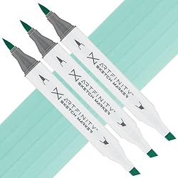 Artfinity Sketch Marker Sets - Set of 3 - Spearmint