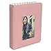Zink Polaroid 64-Pocket Photo Album w/Window Cover for 2x3 Photo Paper (Snap, Zip, Z2300) - Pink