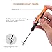 Precision Screwdriver Set, TACKLIFE 12Pcs Precision Repair Tool Kit, Philips, Slot, Torx Star, Magnetic Tips, for Phone/Watch/Jewelry/Eyeglasses/PC Repair - HSS2A…