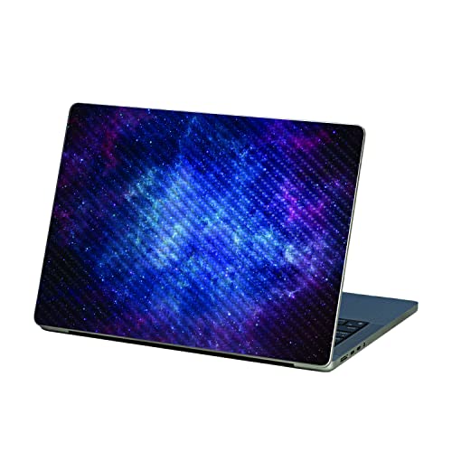 MightySkins Carbon Fiber Skin Compatible with Apple MacBook Pro 13” M2 (2022) -…