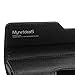 Premium Horizontal Leather Carrying Case Pouch Holster Wallet for Samsung Galaxy S6 Active, S8, S9, S5 Active, A5 (2017), Black, w/ Card Holder and Belt Clip and Belt Loops