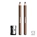 COVERGIRL - Easy Breezy Brow Fill + Define Brow Pencil, Sharpener Included, Long-Lasting, Deeply Pigmented, Blendable Formula, 100% Cruelty-Free