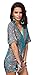 Oryer Womens V-neck Swimwear Cover-up Bathing Suit Beach Dress Loose Cover Ups