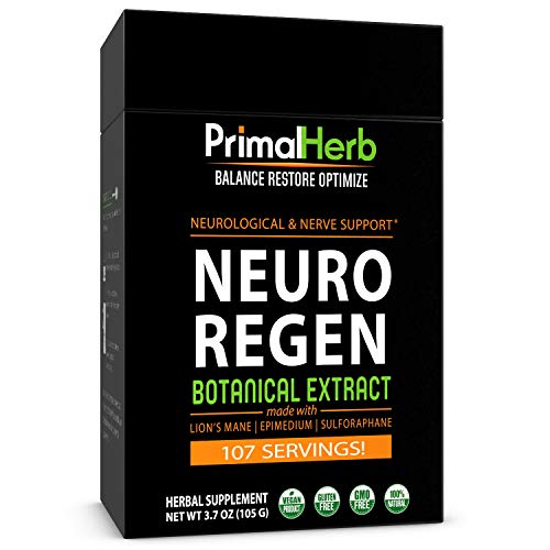 Nerve Support, Neuropathy and Nerve Pain Relief Neuro Regen by Primal