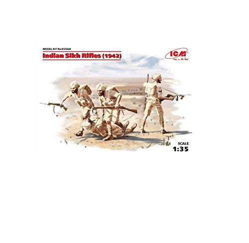 ICM Models Indian Sikh Rifles 1942 Model Kit (1/35 Scale)