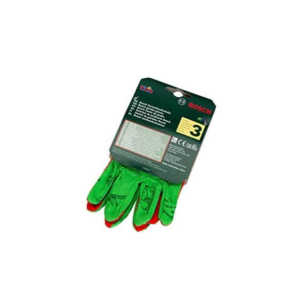 Theo Klein 2798 Bosch Gardening Gloves , Gloves made of 90 percent Breathable Cotton , One Size , Toy for Children Aged… – Bild 3