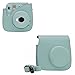 Fujifilm Instax Mini 9 Instant Camera Ice Blue + Blue Camera Case + Frames + Photo Album + 4 Color Filters And More Top Accessories Kit