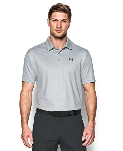 Under Armour Men's Playoff Polo, Overcast (944)/Stealth Gray, Medium