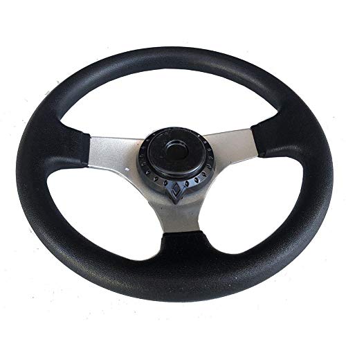 Kinbelle 110cc Chinese Go Kart Quad Parts 30cm Steering Wheel Assembly Full Steel 32cm Gear Rack Pinion