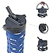Lifefactory, Bottle Glass Straw Cap Cobalt