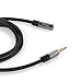 Headset Extension Lead/Extension Cable with Break-Proof Metal Plug – 1ft (Ideal for Connecting a Gaming Headset or Headphones with Microphone, TRRS, 4-Pole, 3.5mm Male to Female) by CableDirect