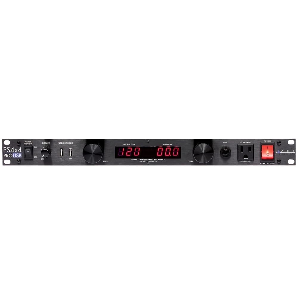 ART PS4x4PROUSB Dual Metered Power Distribution