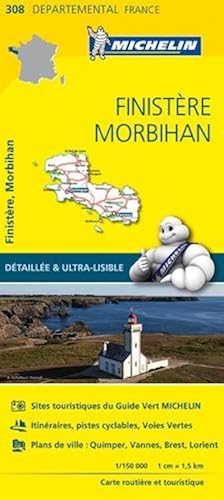 Download Carte Finistère, Morbihan Michelin PDF