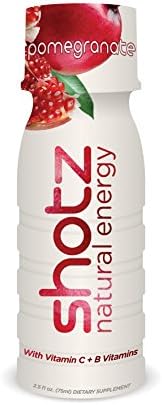 Shotz Natural Energy 12 Count Pomegranate