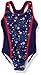 Speedo Girl's Swimsuit One Piece Infinity Splice Thick Strap