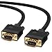 SVGA/VGA Cable Male to Male Computer Monitor Cables VGA Video Cable - Monitor Video Adapter Cable with Ferrite Cores Support 1080P Full HD for Laptop, PC, Projector, HDTV, Display - 10 Feet primary