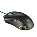 Ajazz AJ203 RGB Gaming Mouse, 10000 DPI 6 Programmable Buttons, Ergonomic Computer Mouse for Office Games and Daily Use, Blackthumb 1