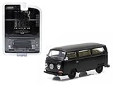 1968 VOLKSWAGEN TYPE 2 BUS * Black Bandit Collection Series 12 * 2015 Greenlight Collectibles Limited Edition 1:64 Scale Die-Cast Vehicle