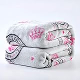 Juicy Couture Juicy Emblem 50" x 70" Plush Throw