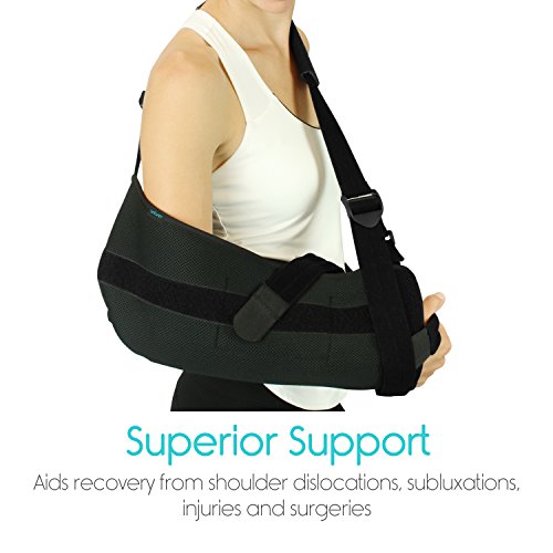Shoulder Sling by Vive Arm Immobilizer Abduction for Injury Support