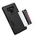 PATCHWORKS Galaxy Note 9 Case [Level Wallet Series] Rugged Hybrid Shockproof Dual Layer TPU + PC Case [Military Grade Drop Test Certified] [Wireless Charging Compatible], Black