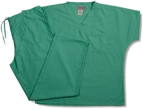 Light Green Heavyweight Premium Quality Unisex Scrub Set
