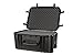 Seahorse 1220 Heavy Duty Hard Protective Equipment Crate with Accuform Foam - TSA Approved/Mil Spec / IP67 Waterproof/USA Made for Telescopes, Drones, Gimbal, Camera, Diving Equipment (Black)