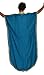 Moroccan Caftan Handmade with Gold Hand Embroidery Long Length Teal Blue