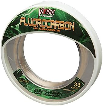 Vicious Fishing 40# Fluorocarbon Leader Line