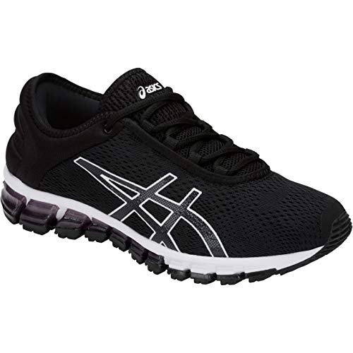 ASICS 1022A027 Women's Gel-Quantum 180 3 Running Shoe, Black/White - 5.5 B(M) US