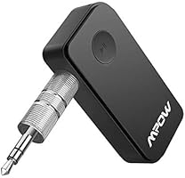 Mpow Bluetooth 5.0 Aux Bluetooth Adapter, Kabelloser Bluetooth Audio Empfänger mit cVc8.0 Geräuschunterdrückung,...