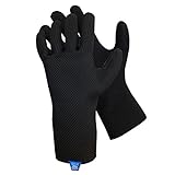 Glacier Glove ICE BAY Fishing Glove, Black, X-Small