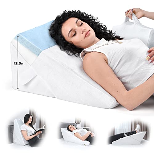 Bed Wedge Pillow Multipurpose Adjustable Leg Support Pillow Cooling