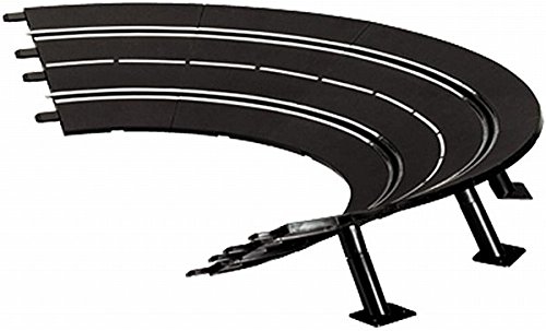 Carrera 20574 High Banked Curve 1/30, 6 Pieces - Digital 124/132 & Analog
