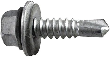 Hinge Screw, Self Driller, 1 In., PK24