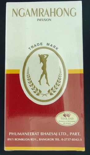 Ngamrahong Infusion Tea Bag Slimming Slen Shape Fit Fat Burn Weight Loss