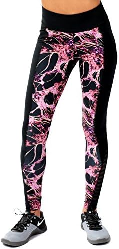 Epidemia Long Legging STEM Inspired Brain Print With Dual Deep Pockets - M