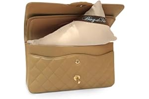 Bag-a-Vie Handbag Shaper Pillow – Luxury Handbag Shaper & Purse Shapers - [Mini] 9” x 4.5” - Fits Flap Bags and Shoulder Bags - Champagne